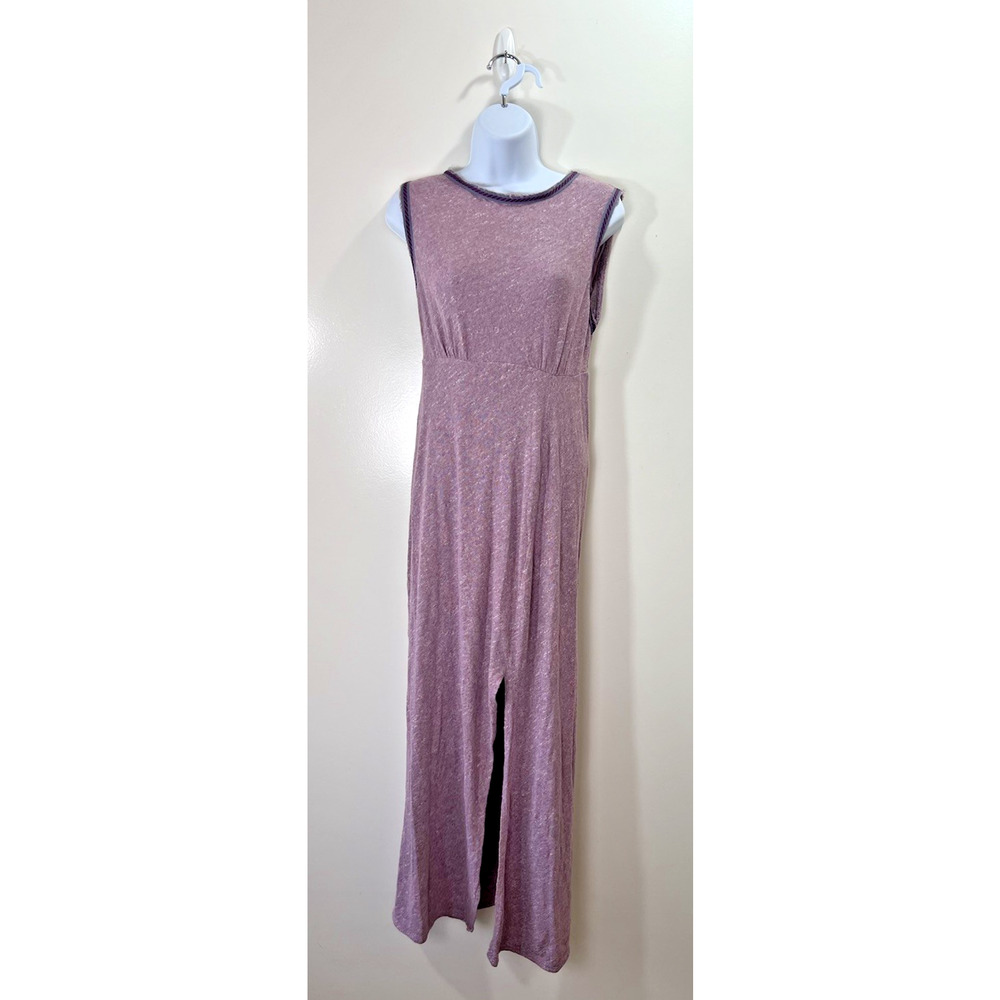 Free People Womens Maxi Dress Size S Purple Hippie Beachy Vacation Festival Arty